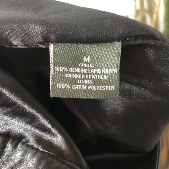 TRANSLATION 100% Lamb Nappa Leather Pencil Skirt - Picture 4 of 4